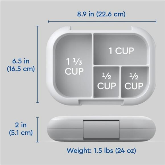 Kids bento lunch box with ice pack leakproof microwave safe school snack box - Picture 2 of 7